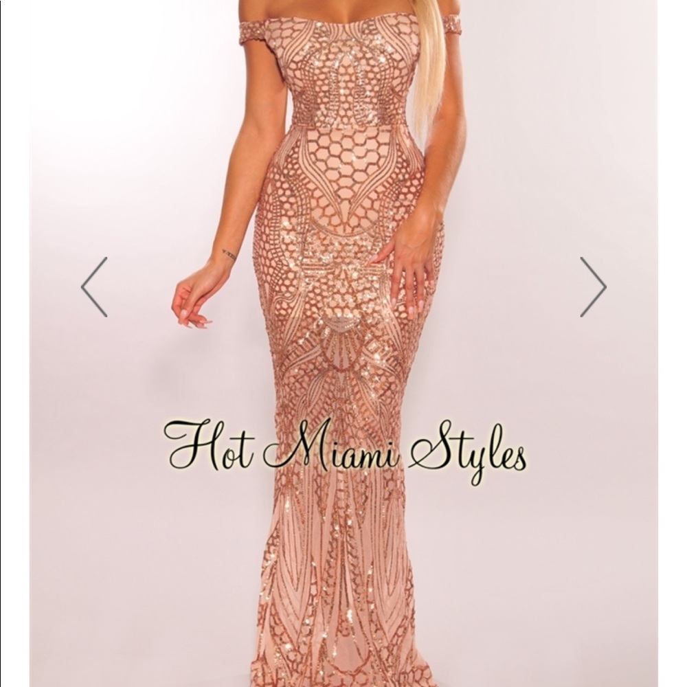 Women’s Sequins Maxi Dress